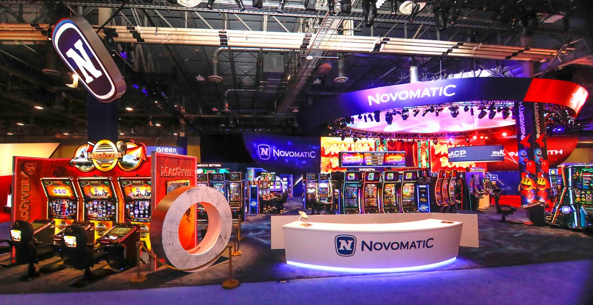 NOVOMATIC-Messestand G2E Las Vegas 2018